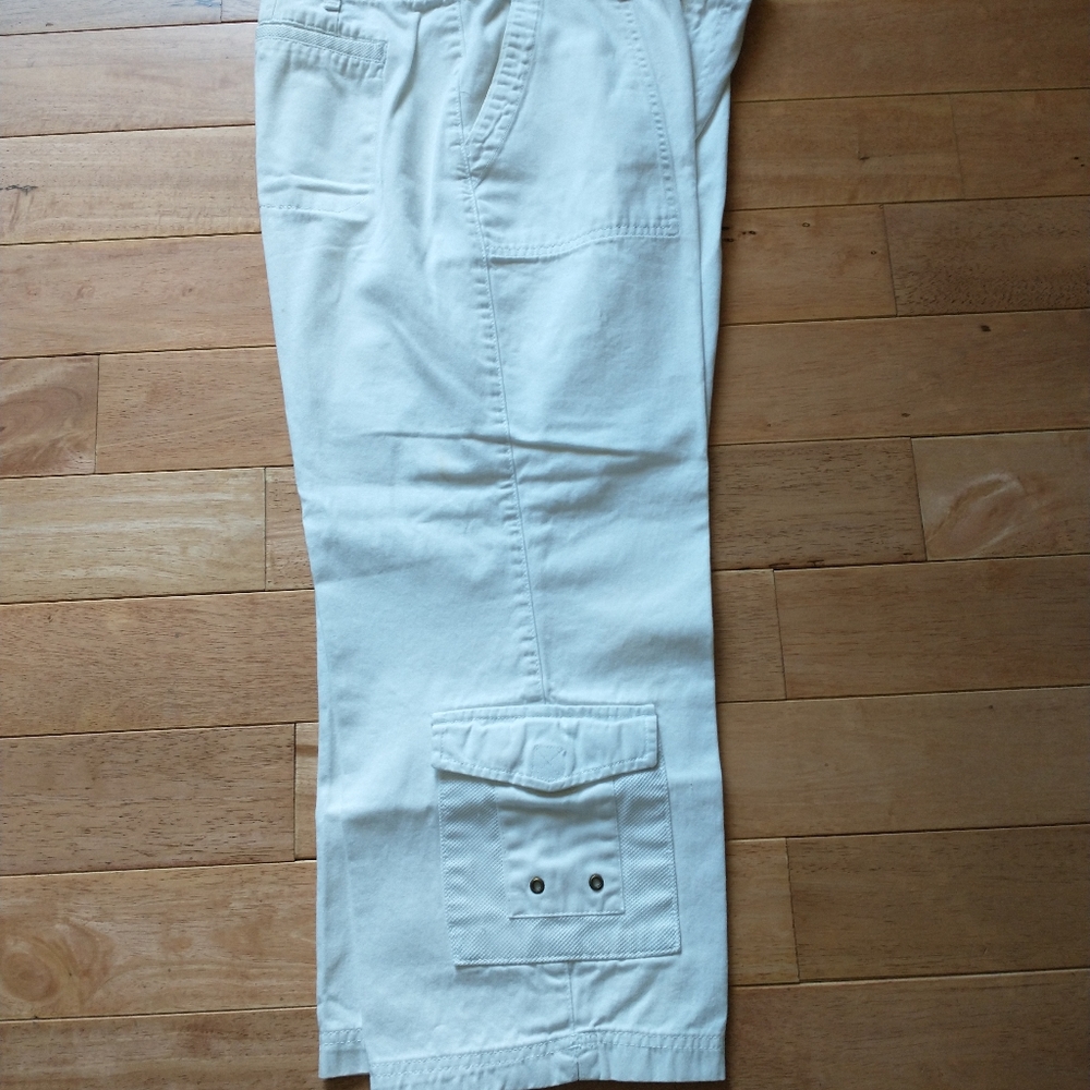 Havana Jack's Cafe Capri Cargo Pants Relax Fit